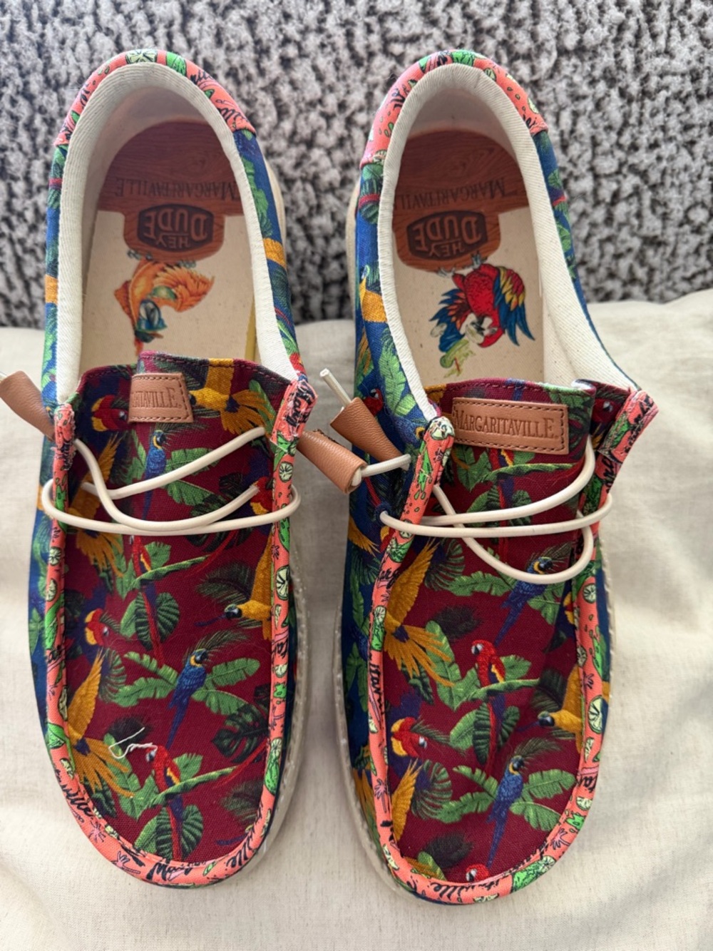 Men’s Brand New without tags. Hey dude Margaritaville Men’s Canvas shoes